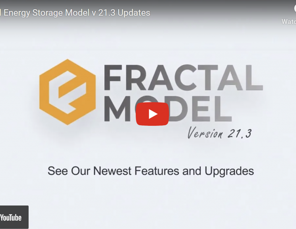 Fractal Model version 21.3 Newest Features and Functionality