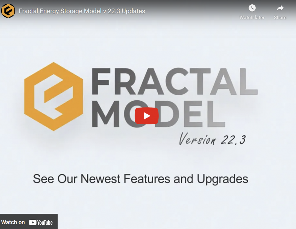 Fractal Model version 22.3 Newest Features and Functionality